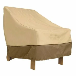 Outdoor Chair Cover Veranda Water-Resistant Dining Arm BOOLF1Z4RU 26"x 28"x 33" - Picture 1 of 5