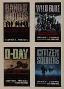 AUDIOBOOKS ~ STEPHEN E. AMBROSE 9 BOOKS BAND OF BROTHERS, EISENHOWER .MP3 USB - Picture 1 of 8