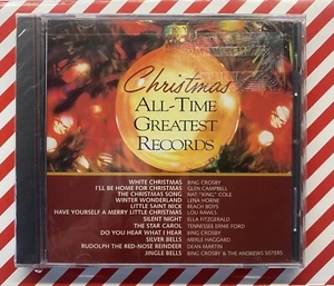 Christmas All-Time Greatest Records (CD) Bing Crosby Nat King Cole Dean Martin - Bild 1 von 2