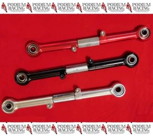 DUCATI 748 916 996 998 ADJUSTABLE SUSPENSION RIDE HEIGHT ROD WITH TITANIUM BOLTS - Picture 1 of 1