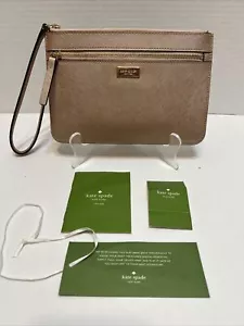Kate Spade New York Tinie Laurel Way Rosegold Wristlet WLRU2677 (MSP $119.00) - Picture 1 of 12