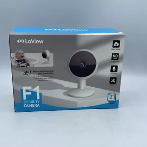 Telecamera di sicurezza domestica LaView HD 1080P2 confezione rilevamento movimento include 2 schede SD... - Foto 1 di 7