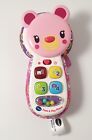 Vtech Baby Peek & Play Phone Pink Baby Toy Interactive Toy Newborns toddlers -J