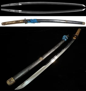 Antique Japanese Sword MUMEI 無銘 Koshirae NIHONTO Samurai Late Edo Period Katana - Picture 1 of 24