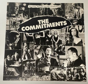 THE COMMITMENTS SOUNDTRACK DOUBLE SIDED PROMO POSTER FLAT 91 cover slick 12x12 - Picture 1 of 2