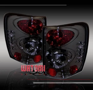FOR 1999-2004 JEEP GRAND CHEROKEE TAIL BRAKE LIGHTS REAR LAMPS SMOKE - Picture 1 of 1