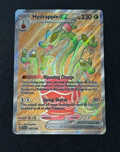 Juego de cartas coleccionables Pokémon: Hydrapple ex - arte completo 156/142 corona estelar casi nuevo - Imagen 1 de 2