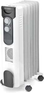 Radiatore ad Olio Olimpia Splendid 99619 Caldorad 9 2000 W Bianco - Foto 1 di 3