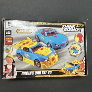 THINK GIZMOS CAR KIT V3 VERSION 3 BUILING KIT TOY SEALED OPEN BOX RACE CAR SET - Bild 1 von 3