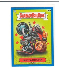2024 GPK Battle of the Bands: Green Day Blue #21b Busted DUSTIN /99 - Picture 1 of 1