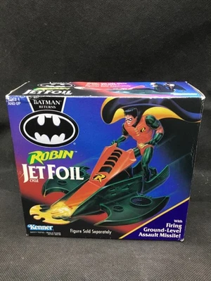 ¡SIN ABRIR! De colección "Batman Returns Movie" Robin's Jet Foil Cycle [Kenner 1991] Foto 1 de 4