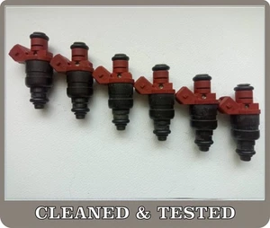Inyectores de combustible 078133551BA Audi VW SKODA 2.8 V6 juego de 6... - Imagen 1 de 4
