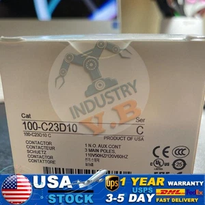 In Box For 100-C23D10 100C23D10 Ser C Contactor US Free Tax - Picture 1 of 1