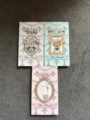 Too Faced Enhanced Wonderland Eyeshadow Palette Set Of 3 Brand New - Image 1 of 4