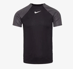 Nike Kids Academy Pro Dri-fit Soccer/ Football T-shirt Unisex Size M Black - Picture 1 of 7