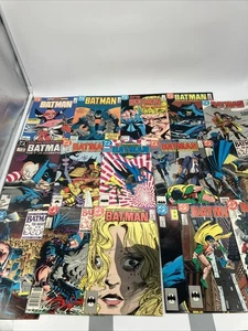 Batman Comic Lot 16 1980er DC Comics # 401-425 New Adventures Schneller Versand - Bild 1 von 18