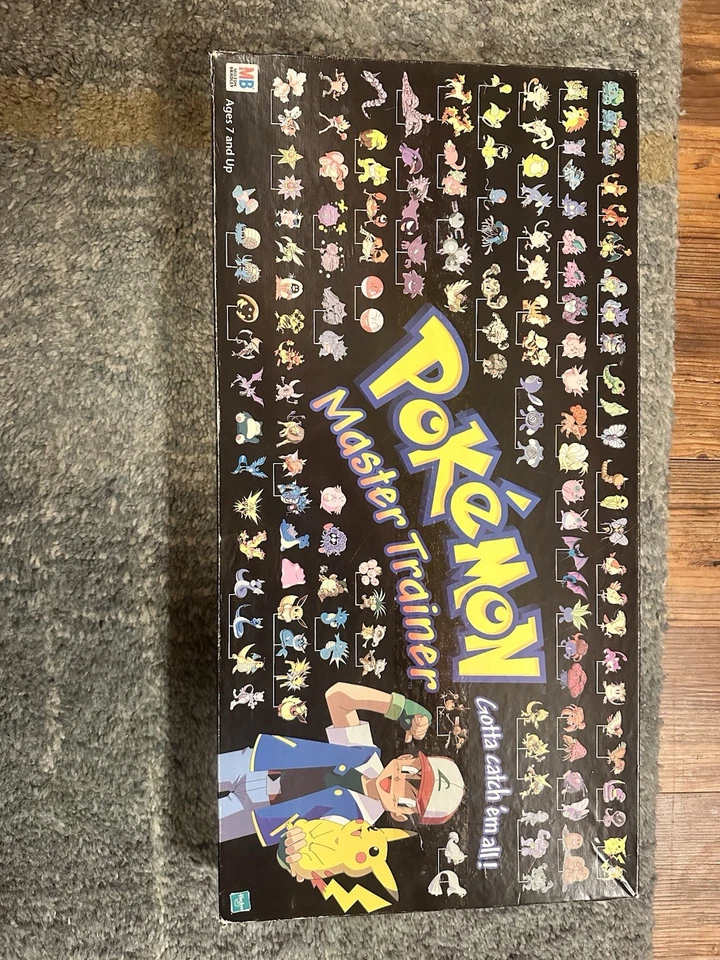 Hasbro Pokemon Master Trainer Game Board 1999 Edition - Image 1 of 4