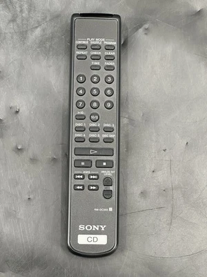 Mando a distancia cambiador de cd de 5 discos Sony RM-DC355 OEM Foto 1 de 4