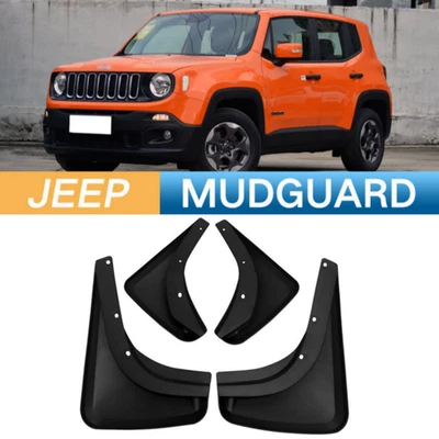 Guardabarros guardabarros guardabarros para coche Jeep Renegade 2014-2021 4x negro Foto 1 de 4