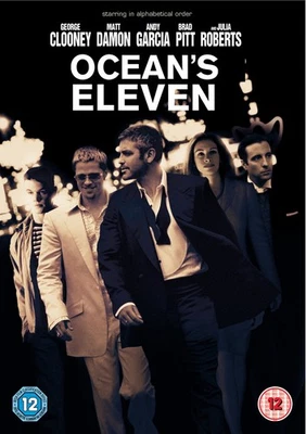 Ocean's Eleven DVD (2002) George Clooney, Soderbergh (DIR) cert 12 Amazing Value - Image 1 of 2