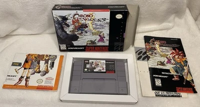 Super Nintendo SNES 1991 Chrono Trigger con carro, caja, manual, mapa Foto 1 de 4