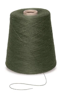 22,50€/Kg 🌟 Wolle (Merino) Polyacryl • OLIV • NM 28/2 • Zwirn Australia 73I - Bild 1 von 1