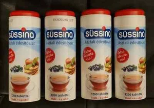 4 x SUSSINA artificial sweetener tablets 4x1200 tablets Extra sweet SÜSSINA - Picture 1 of 1
