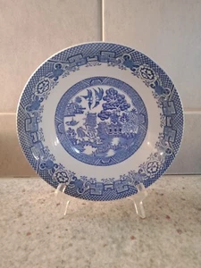 Woods Ware. Blue Willow. Cereal Bowl. (16.5cm). Made In England - Picture 1 of 6