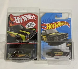 Hot Wheels Datsun BlueBird 510 & Black Momo Kday Kmart Exclusive - Picture 1 of 2