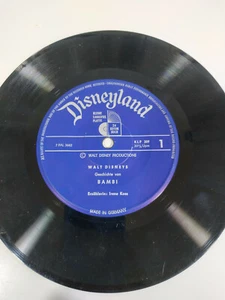 Bambi Walt Disney Disneyland German Edition  - Single LP Vinilo 7" - Imagen 1 de 3