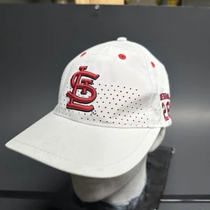 St. Louis Cardinals #28 Arenado Nathan's Hot Dogs Hat Cap Game Day - Picture 1 of 7
