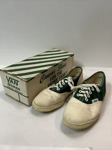 Vintage 60’s/70’s Vans Sneakers Van Doren W/Box Size 5.5 - Picture 1 of 13
