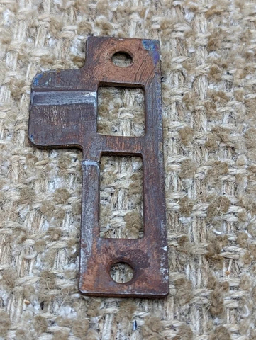Antique Steel Strike Plate For Mortise Lock Cover