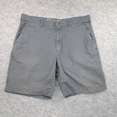 Pantalones Cortos Eddie Bauer Para Hombre Talla 36 Gris Chino 8.5" Entrepierna Algodón Senderismo Aire Libre Foto 1 de 4