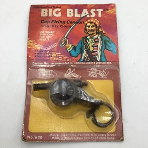 1970's Pirate Big Blast Miniature Cap Firing Cannon Solid Metal Die-Cast ZZZ - Picture 1 of 3
