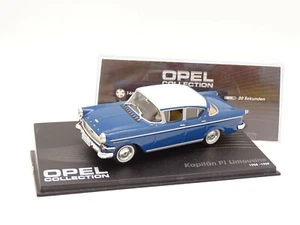 IXO Prensa 1/43 - Opel Kapitan 1958 Azul - Imagen 1 de 1