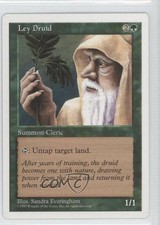 1997 Magic: The Gathering - Core Set: 5th Edition Ley Druid 0c5