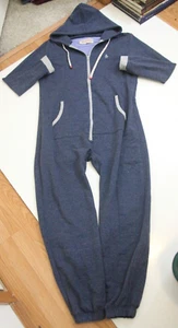 Penguin by Munsingwear One Piece Pajama Set with Hood and Zipper Medium YY16 - Picture 1 of 5
