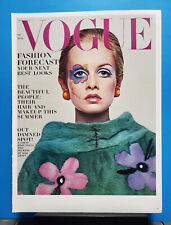 Vintage Vogue Magazine Cover Poster Famous Model Twiggy | Fashion Poster Print