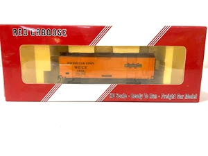 HO RED CABOOSE #RR 31007 Wilson Car Lines MATHER MEAT Reefer Car MINT - Picture 1 of 3