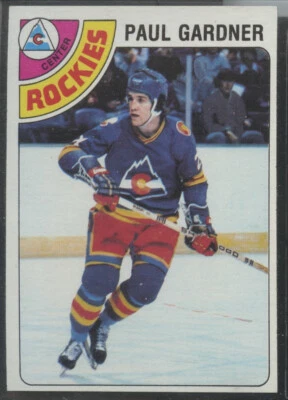 1978-79 Topps #88 Paul Gardner Colorado Rockies - Image 1 of 2
