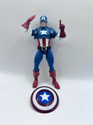 Marvel Legends Hasbro Onslaught BAF Series Wolf Captain America Loose Cover