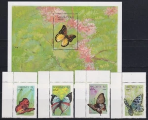 F-EX20175 MALDIVES MNH 1987 INSECTS BUTTERFLIES MARIPOSAS PAPILLONS.  - Picture 1 of 1