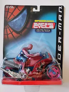 SPIDER-MAN BUMP AND GO CICLO TOYBIZ 2001 NUEVO - Imagen 1 de 9