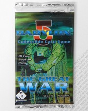 Babylon 5 CCG Great War Edition 10-Card Booster Pack Sealed New Collectible Game