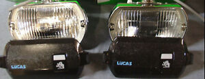 NEW ASTON MARTIN LUCAS SQUARE 8 FT8 LAMPS AND COVERS