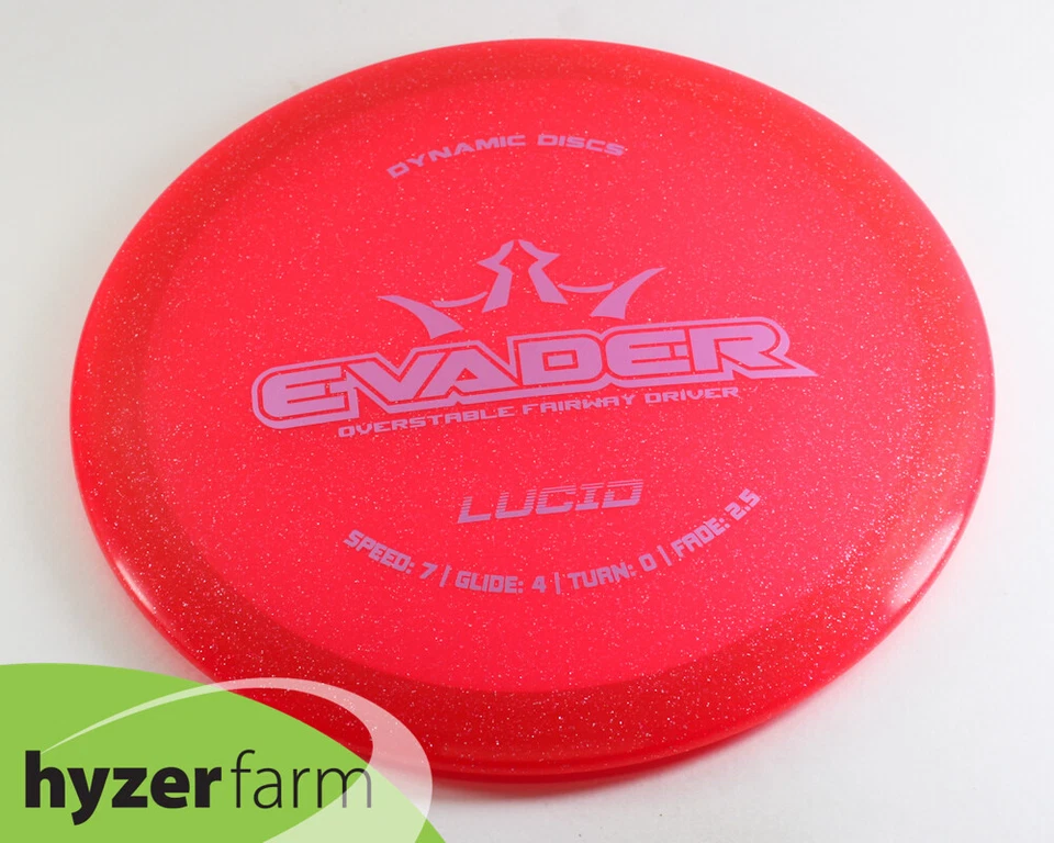 Dynamic Discs LUCID EVADER *elige peso y color* Hyzer Farm controlador de disco de golf Foto 1 de 1
