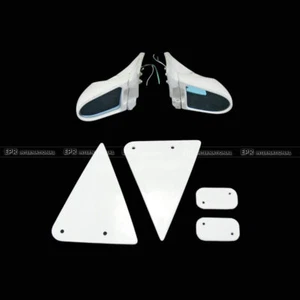 For Toyota FT86 ZN6 Fit Subaru BRZ ZC6 (LHD) 2pcs Rear View Mirror FRP Unpainted - Picture 1 of 11