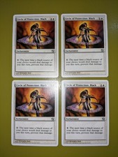 Circle of Protection: Black x4 Ninth Edition 9th 4x Magic the Gathering MTG