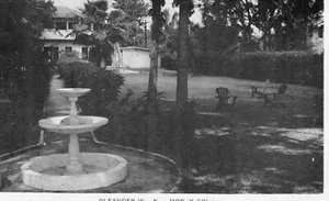 Vintage 1940 Moray Court Cottages Oleander Walk St. Petersburg FL Post Card - Picture 1 of 2